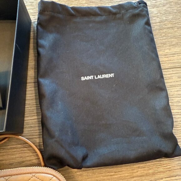 YSL Saint Laurent Gaby Chain Crossbody Pouch in Quilted Lambskin - Picture 5 of 16